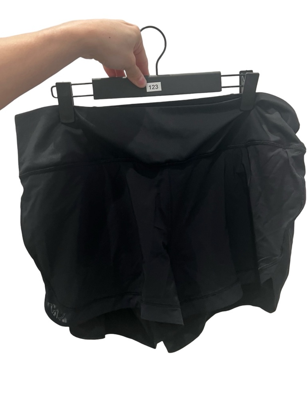 Thinx Black Athletic Skort with Liner